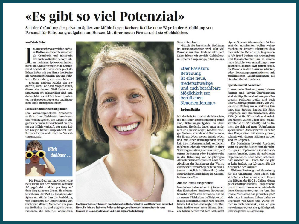 «Es gibt so viel Potenzial»