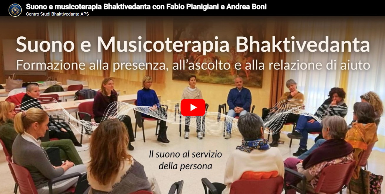 Suono e musicoterapia Bhaktivedanta. Con Fabio Pianigiani e Andrea Boni