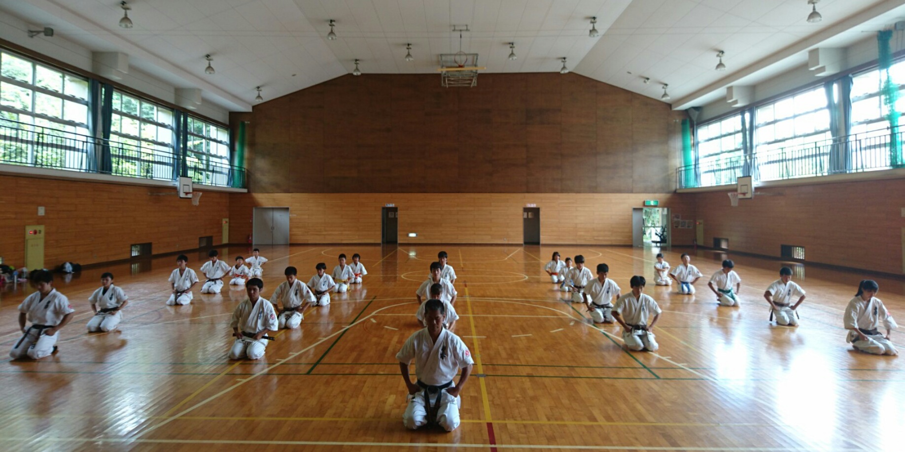 松伏町空手道場 松伏町空手道場週三回５千円