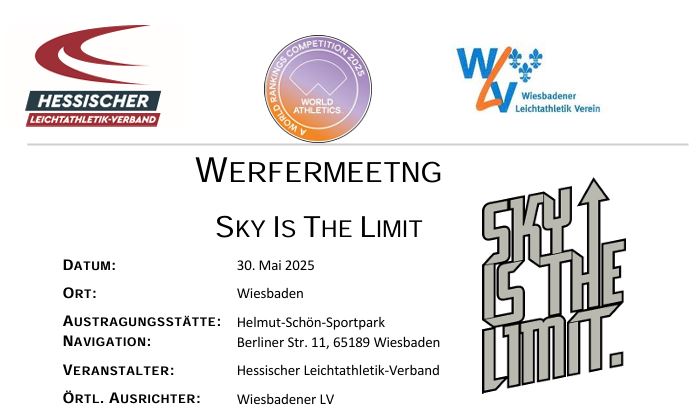 Sky is the limit - Diskusweltklasse in Wiesbaden