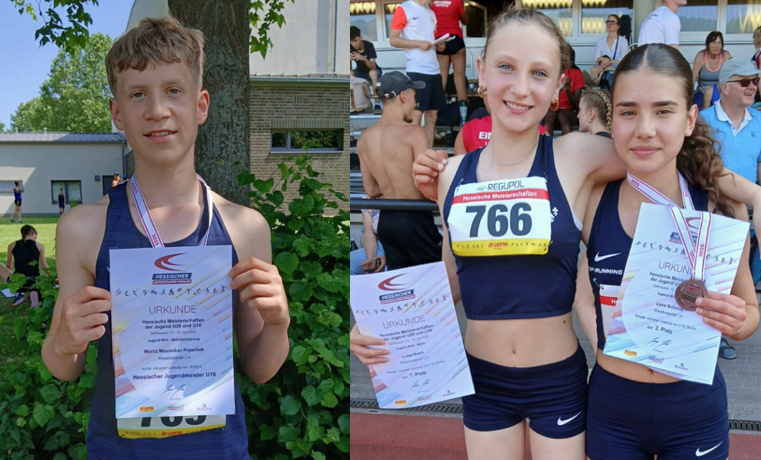 Hess. Jugendmeisterschaften: Medaillen für Moritz, Alanna, Lana und Nila