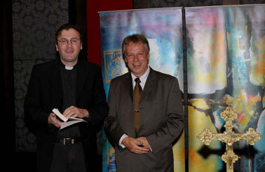 Pfarrer Michael Bauer und Pastor Peter Kruse