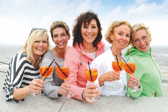 Reisen Sie mit Freunden auf die Insel Norderney, erleben Sie entspannte Tage mit Ihren Freunden...
