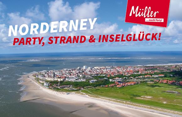 Norderney Party, Strand Inselgllück...