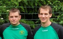 Die beiden Trainer Herr Fischer und Herr Ellerbrock (v.l.)