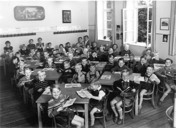 Unterricht im Jahr 1955