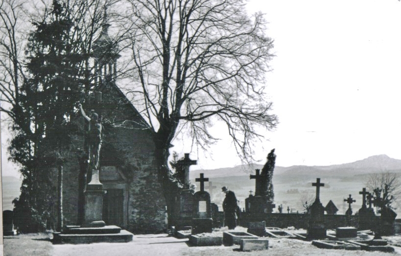 Die Bonifatiuskapelle in den 1950er-Jahren