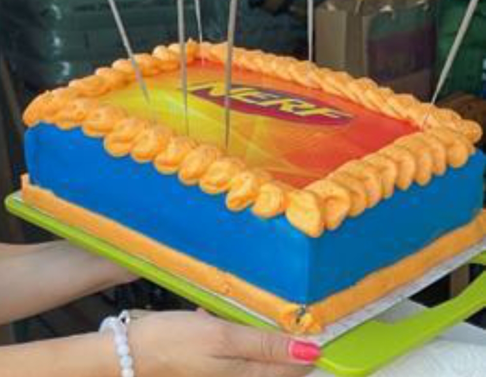 Nerf Party Torte