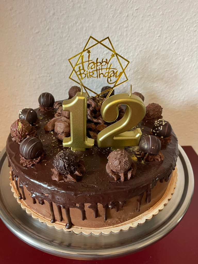 Schoko Torte Rocher