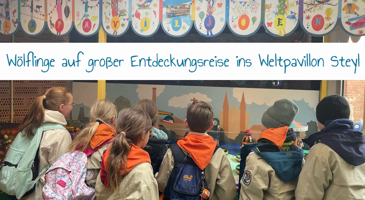All unsere Wölflinge machten sich auf zu einer großen Entdeckungsreise ... jetzt mehr lesen