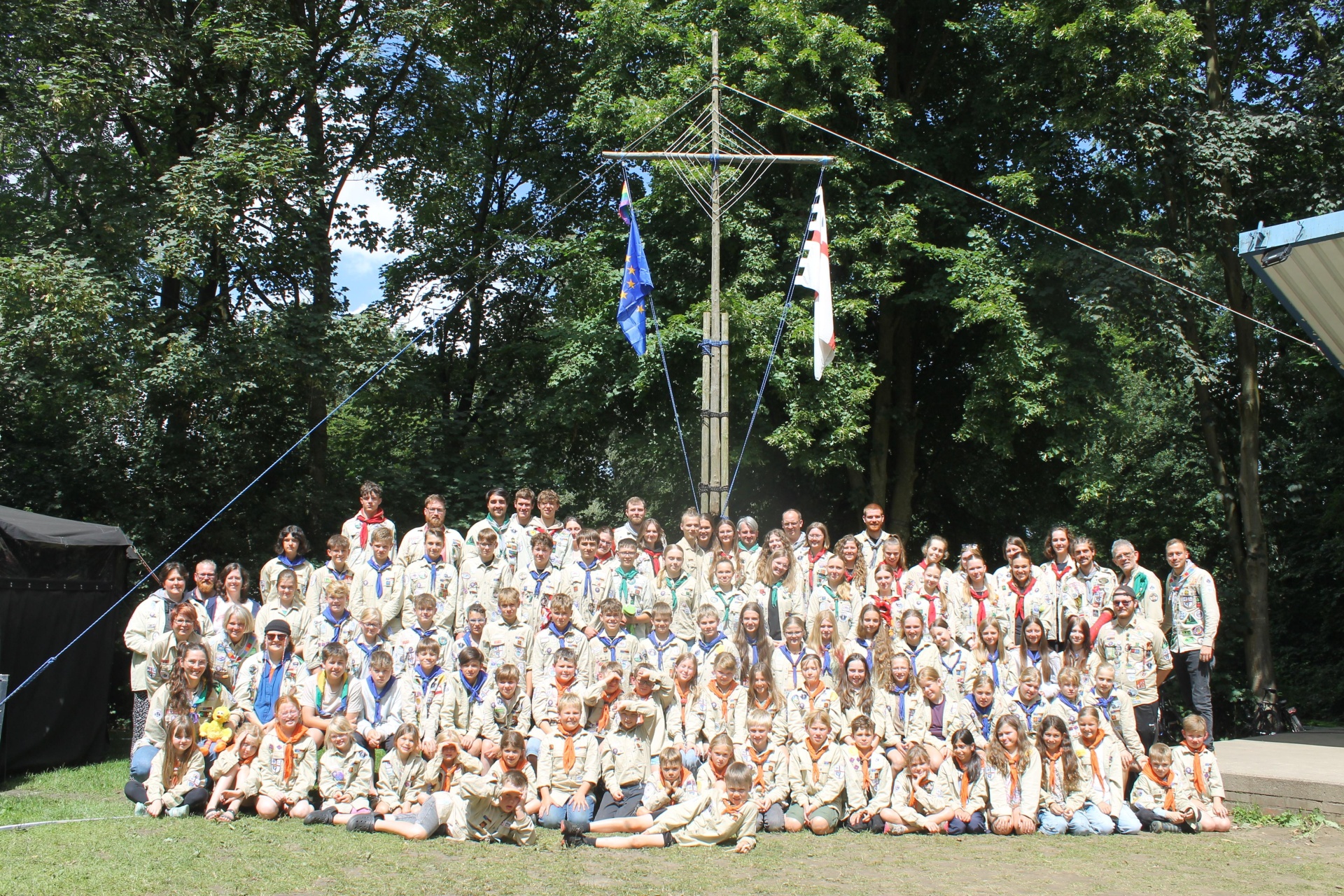 Werwölfe und Volleyball - unser Sommerlager 2024 in Wegberg