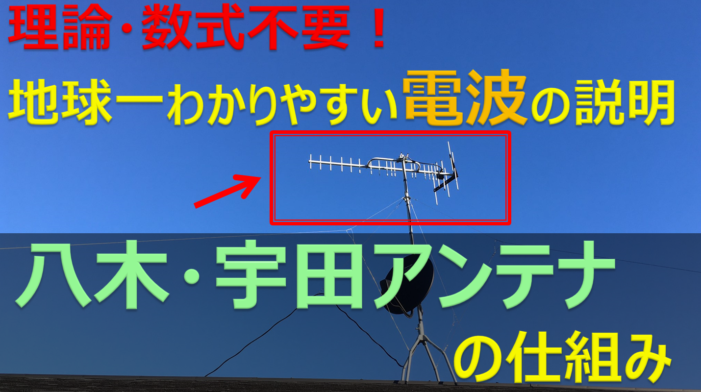 八木・宇田アンテナの仕組み