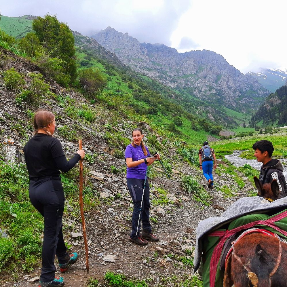 Trekking in Southern Kyrgyzstan is something special 