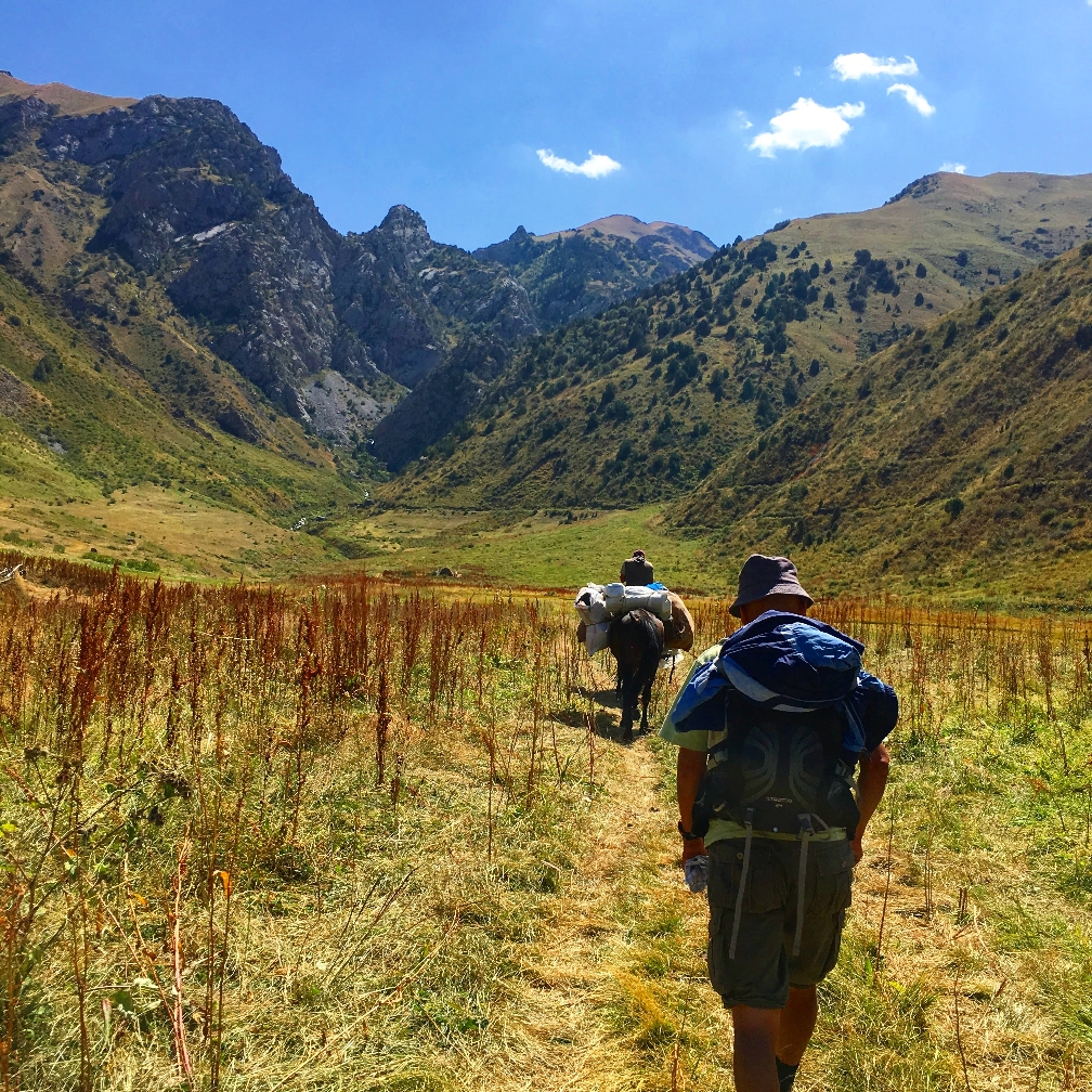 Guiding in the Kyrgyzstan mountains is the responsible thing 