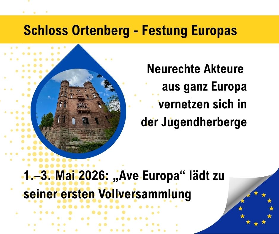 Schloss Ortenberg wird zur Festung Europa