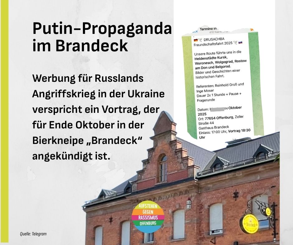 Putin-Propaganda im Brandeck