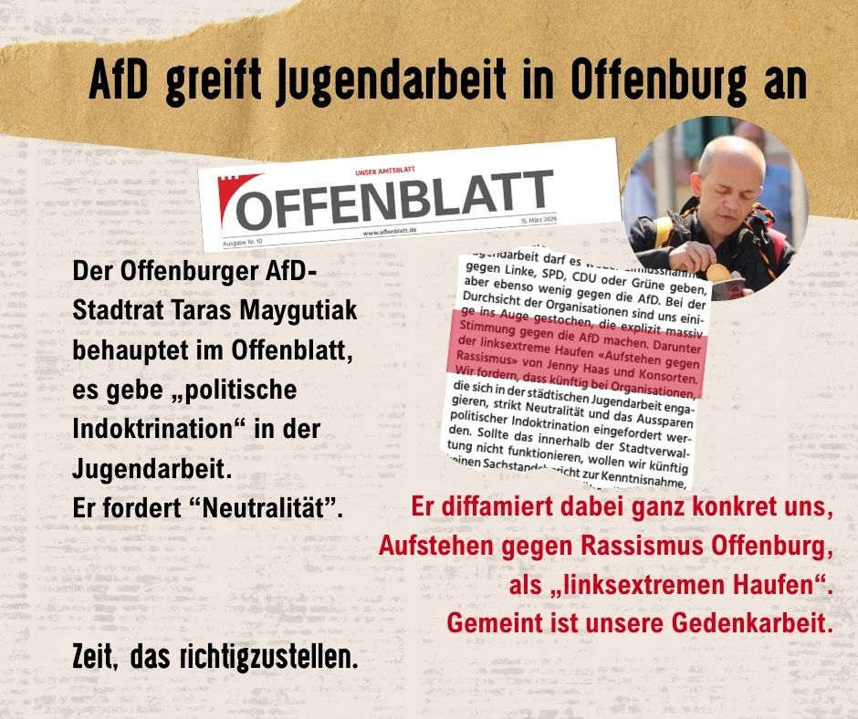 AfD greift Jugendarbeit in Offenburg an