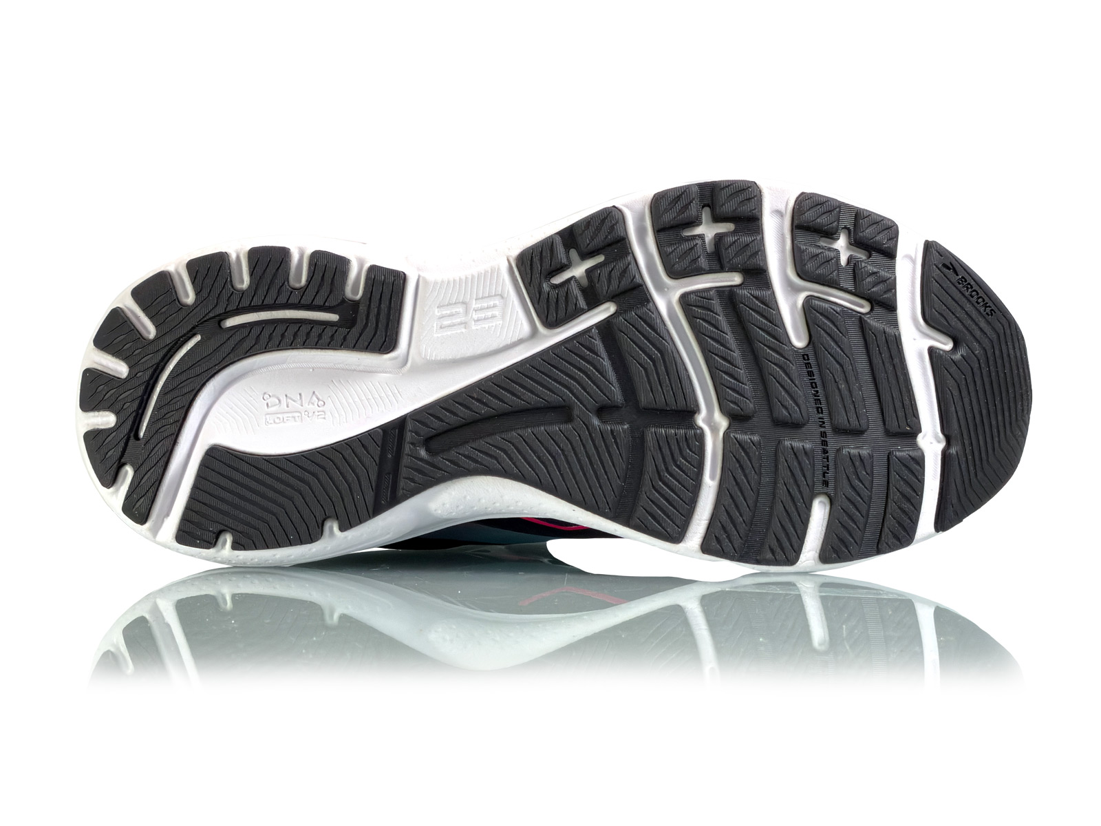 BROOKS Adrenaline GTS 23 GTX (D) Black/Pink/Aqua