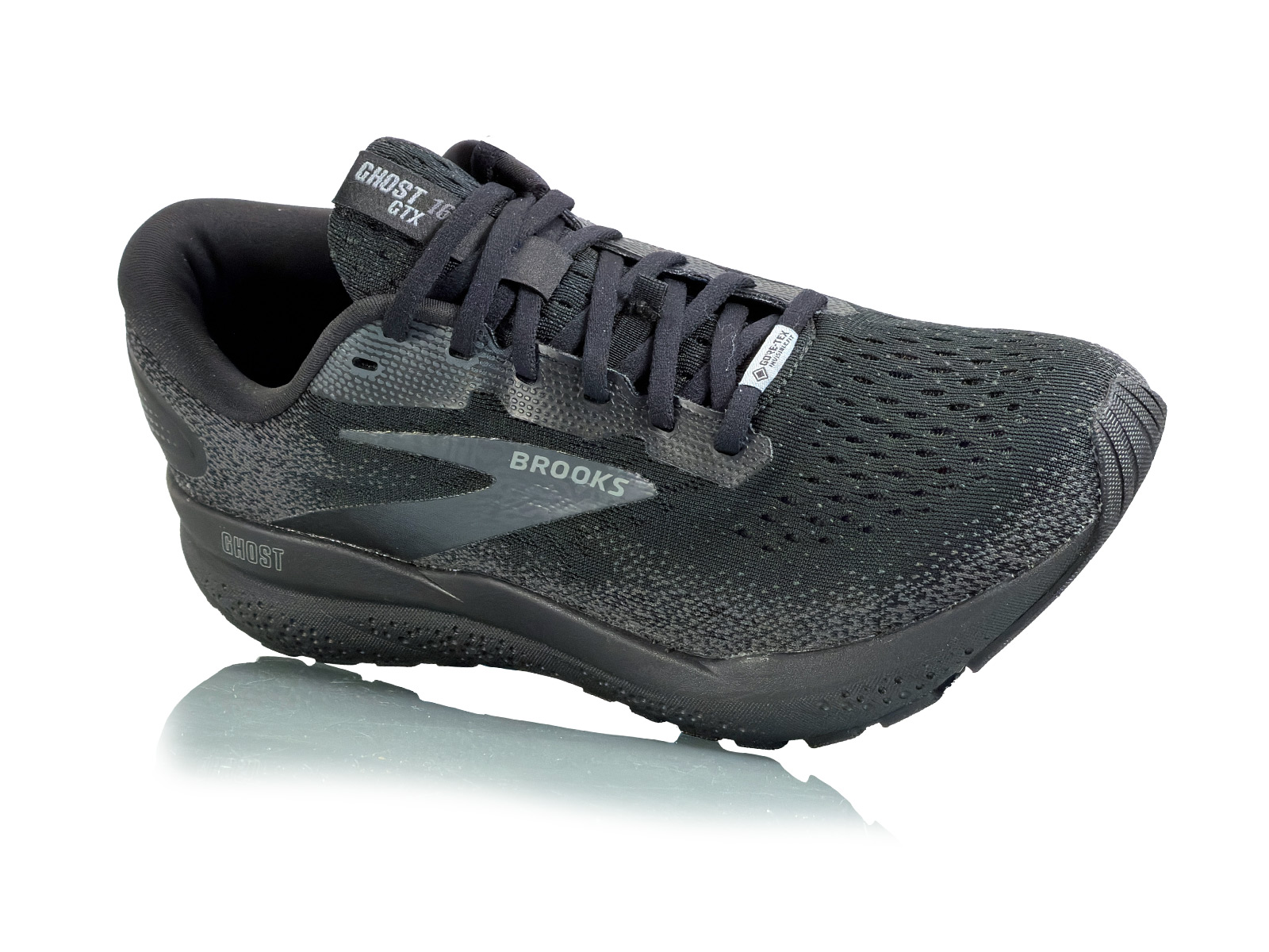 BROOKS GHOST 16 GTX (D) Black/Black Ebony