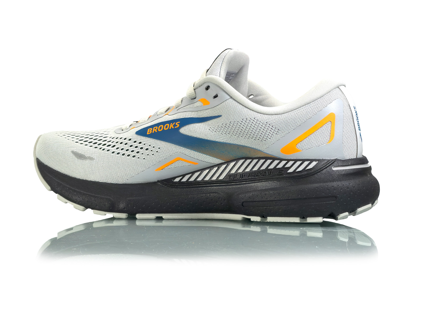 BROOKS Adrenaline GTS 23 GTX (M) Oyster/Mushroom Orange/Blue