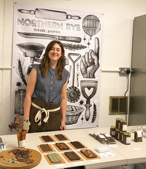 Lillie of Abaissé Chocolatier, The Northern Giftbox Collaboration