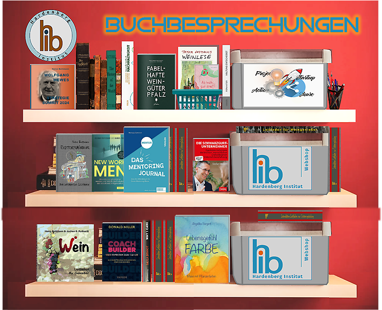 Buchregal für Rezensionen
