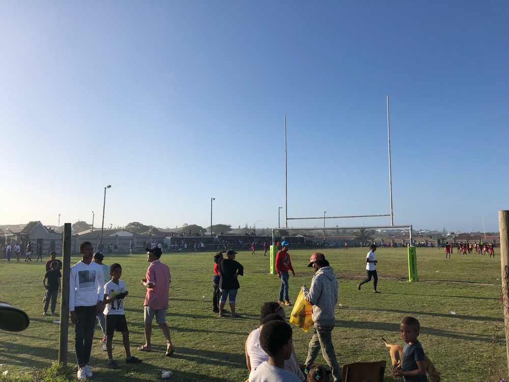 Beim Rugbyturnier