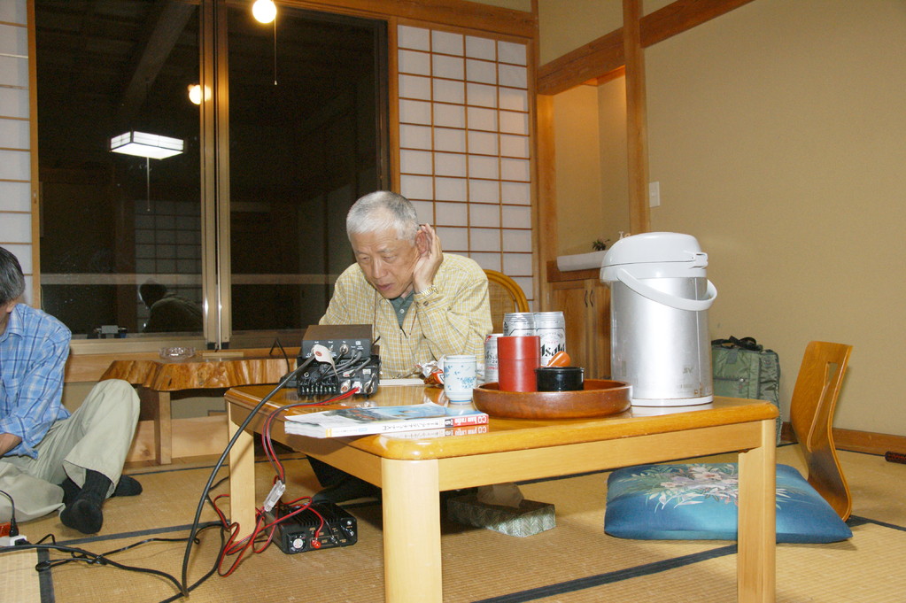 山間の為、残念ながら交信に至りませんでした