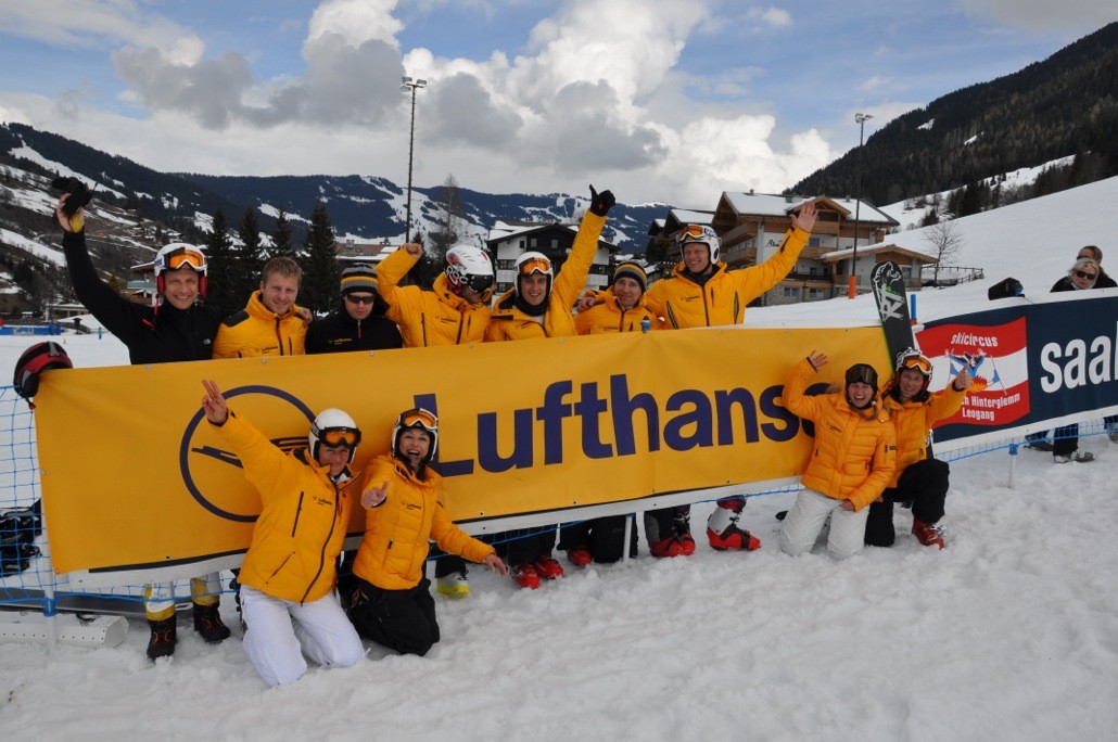 LUFTHANSA Rennteam wieder Weltmeister ! LHSC Lufthansa Ski Club