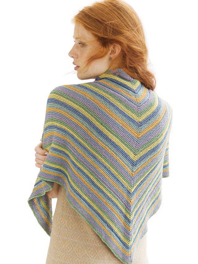SOLAR SHAWL  und Papura, Fern, Tussok, Ocean und Winter Green