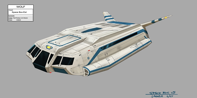  Star Shuttle Illustration von Pat Presley und Jim Moore