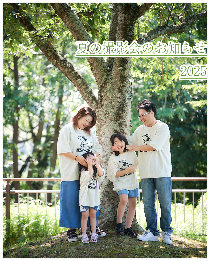 夏の撮影会＠高塔山のお知らせ【2025年版】