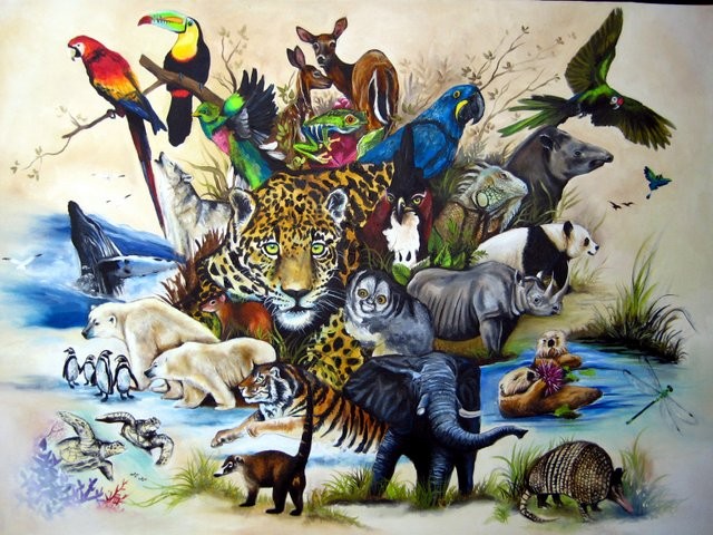 "Biología, 2008" 60 x 80 cm.