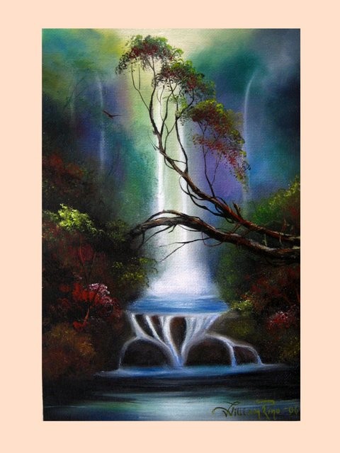 "Cascada2, 2006" 20 x 30 cm.