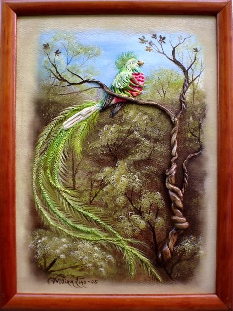 "Quetzal, 2005" 20 x 30 cm.