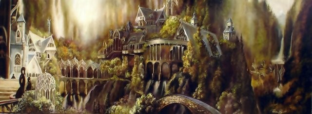 "Panorama Rivendell, 2005" 120 x 40 cm