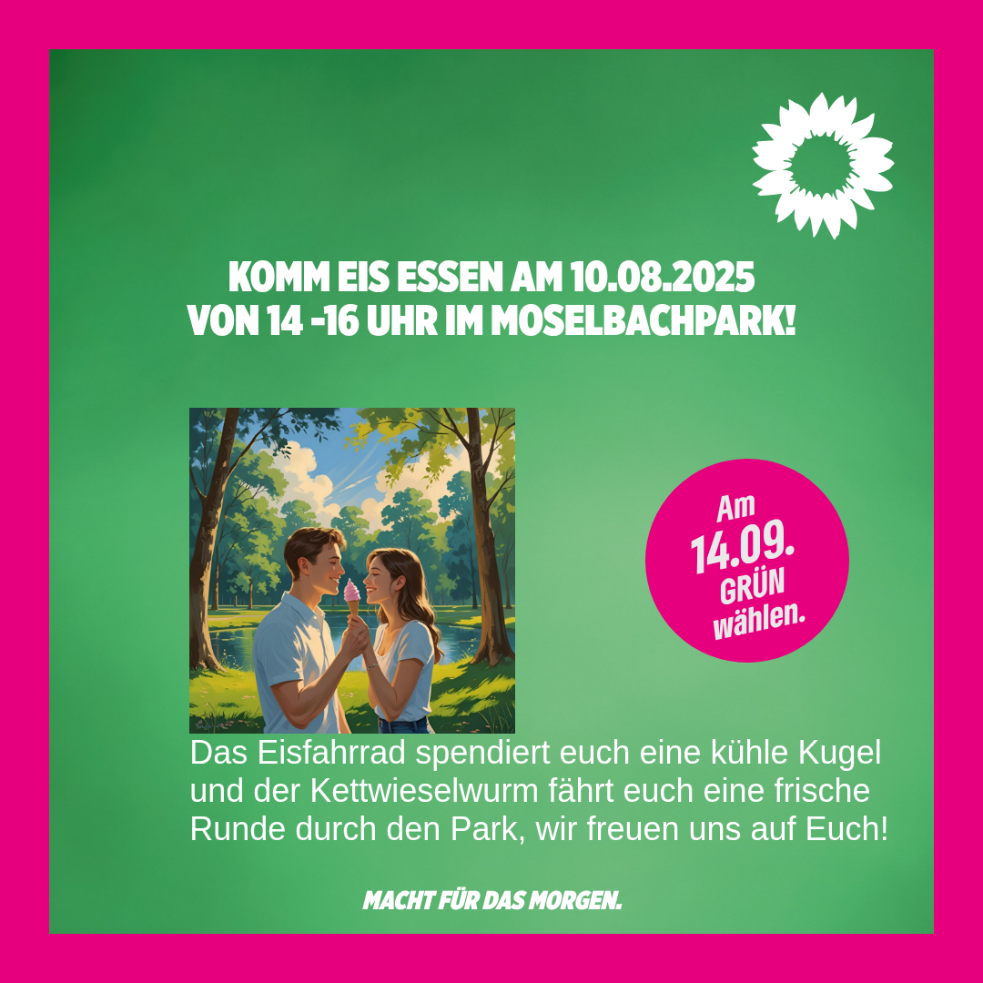 Sommertour des Eisfahrrads