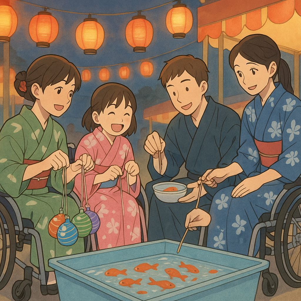 みんなで金魚すくい（AI)