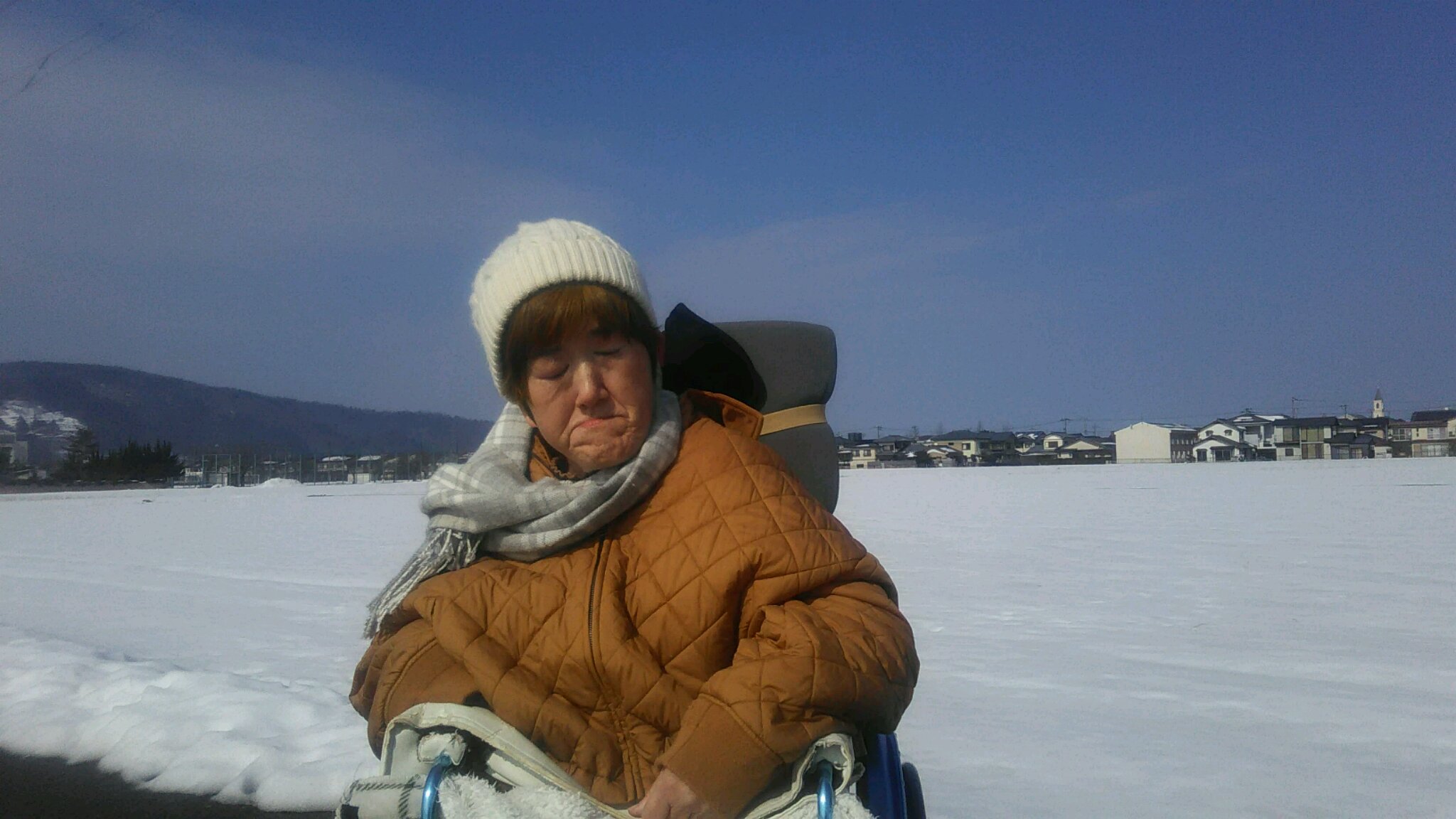 雪と私