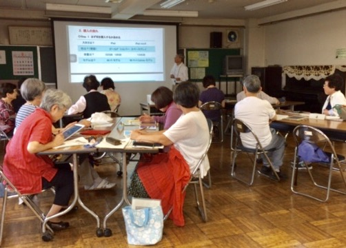 ☆最終回は山根がiPadの購入の手引きとセキュリティー対策について約40分お話をしました。