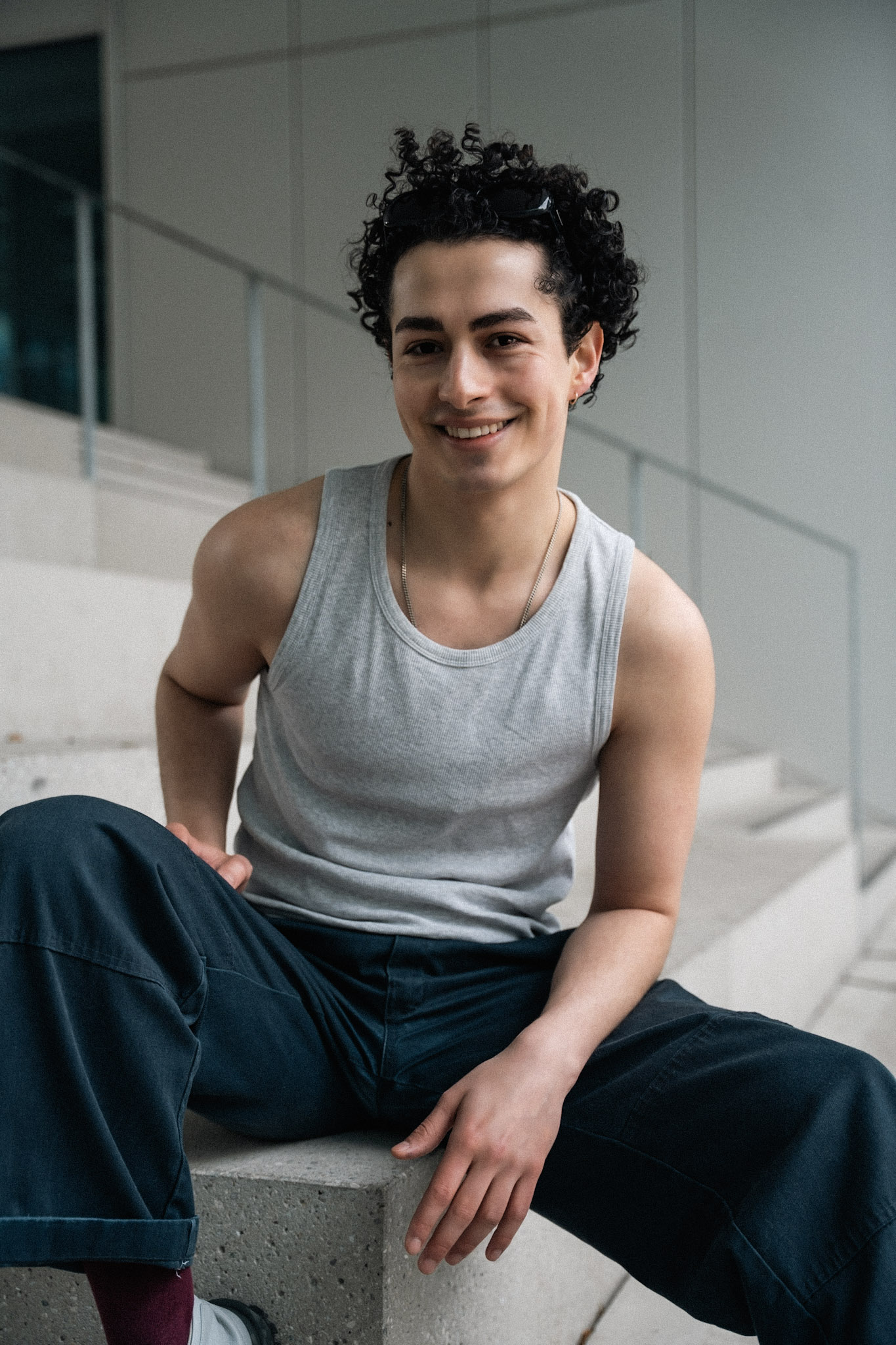 Jonathan Joèl Albrecht actor headshot represented by Walcher Management