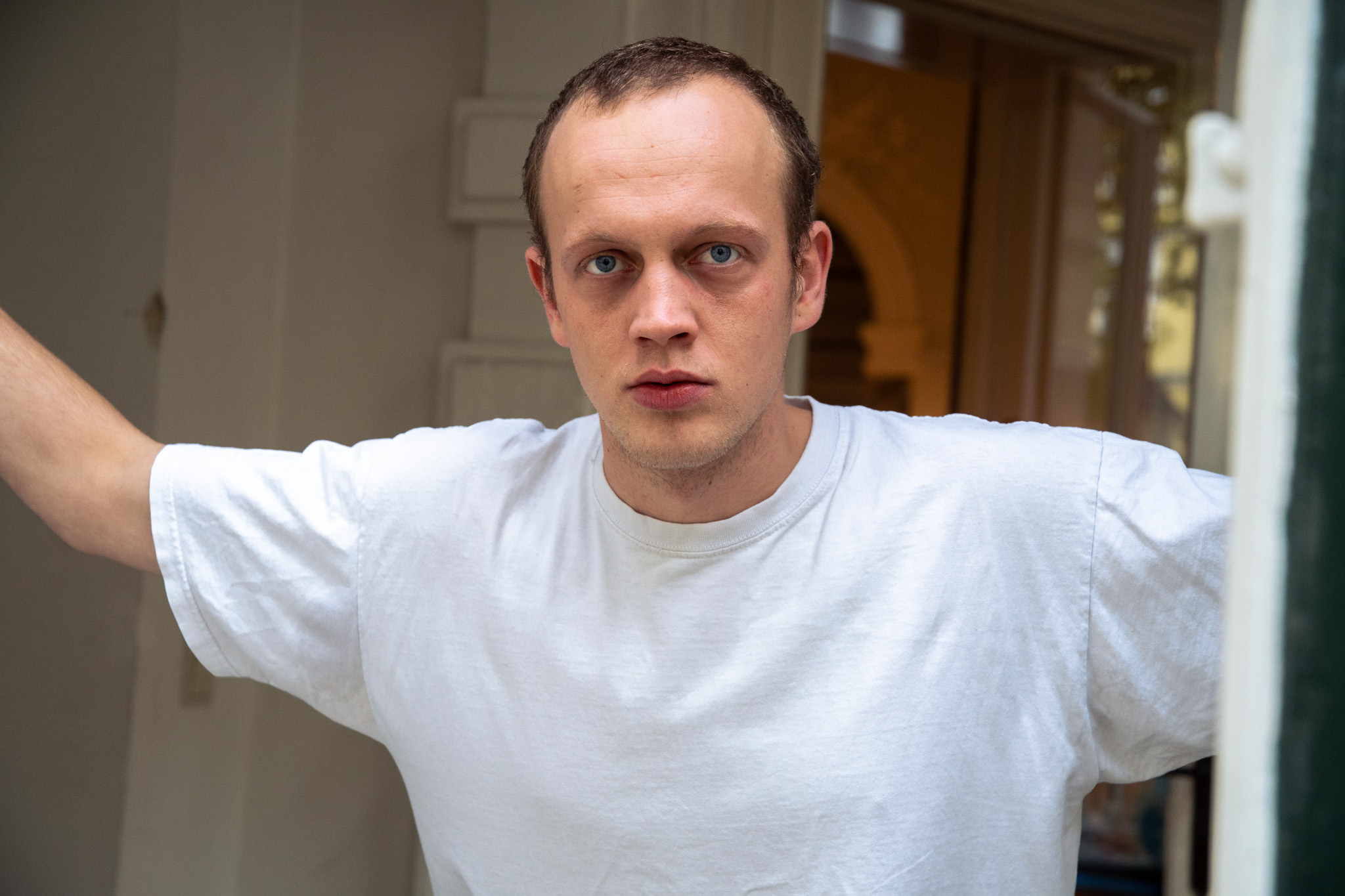 Julius Béla Dörner actor headshot represented by Walcher Management