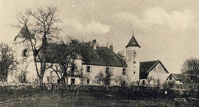 Le château de la Fléchère à Vanzy. Propriété Bastian où habitera le neveu du colonel, François Bastian et son épouse Alix Collomb sans doute une des nièces préférées.