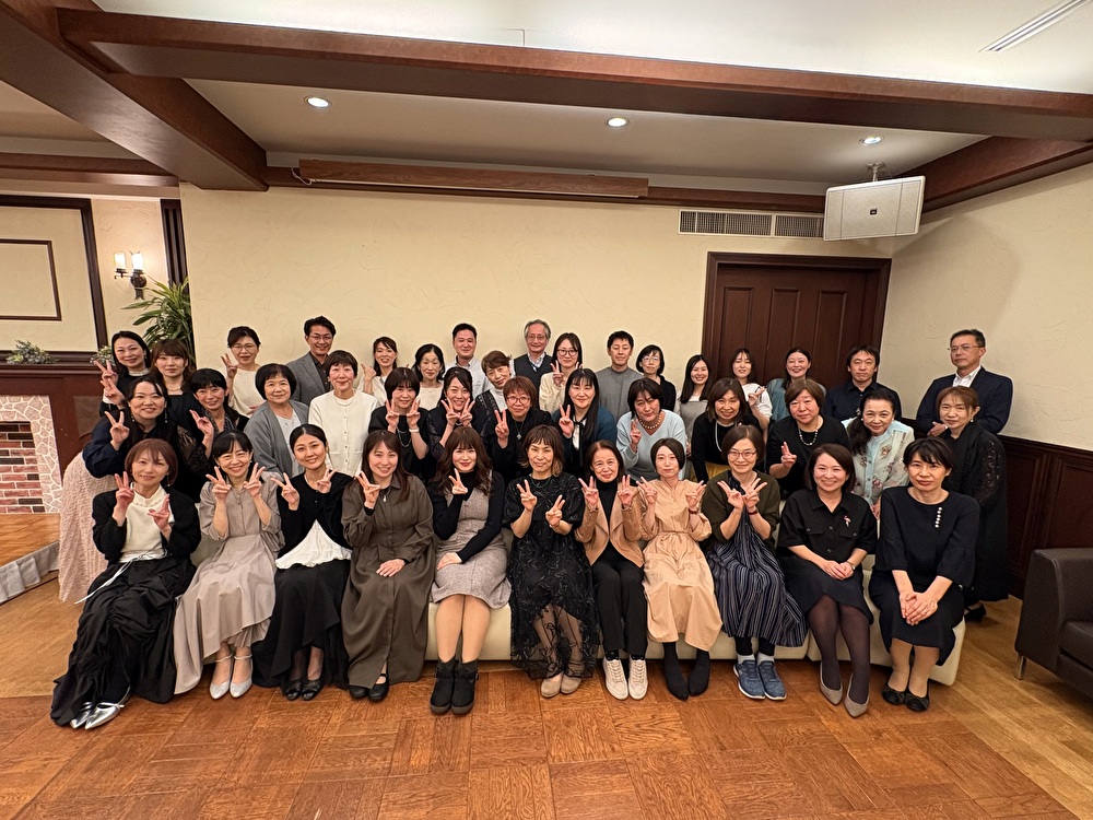 終演後の交流会にて…ここが本当の、仲間で心を通わす場。皆様良い表情でした☆