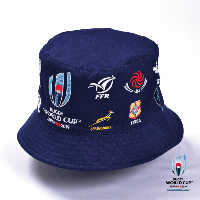 ラグビーワールドカップ2019™ 20 UNIONS COLLECTION ハット NVY ラグビーワールドカップ2019™ 20 UNIONS COLLECTION ハット NVY