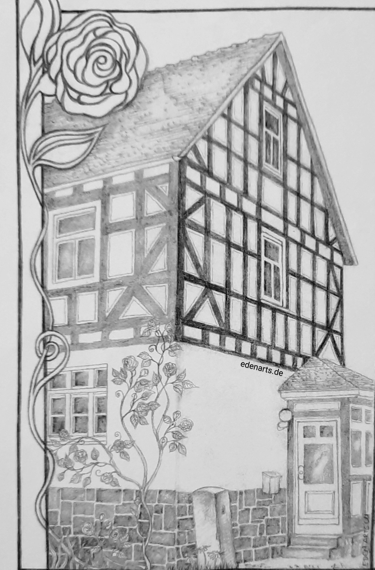 art nouveau rose - Juni 2025
