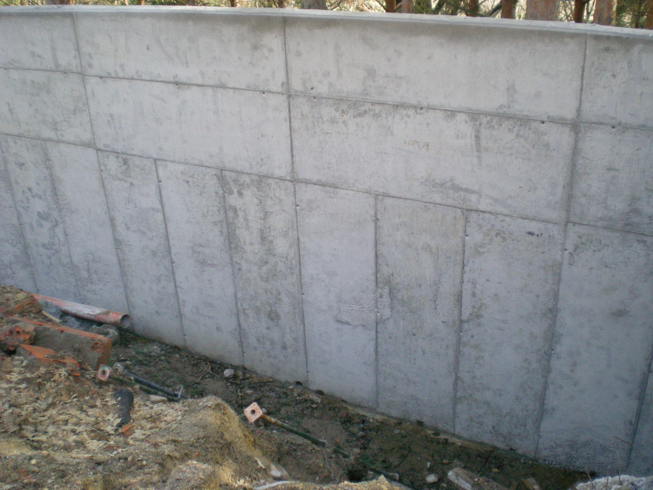 Muro de contención, CERCEDILLA