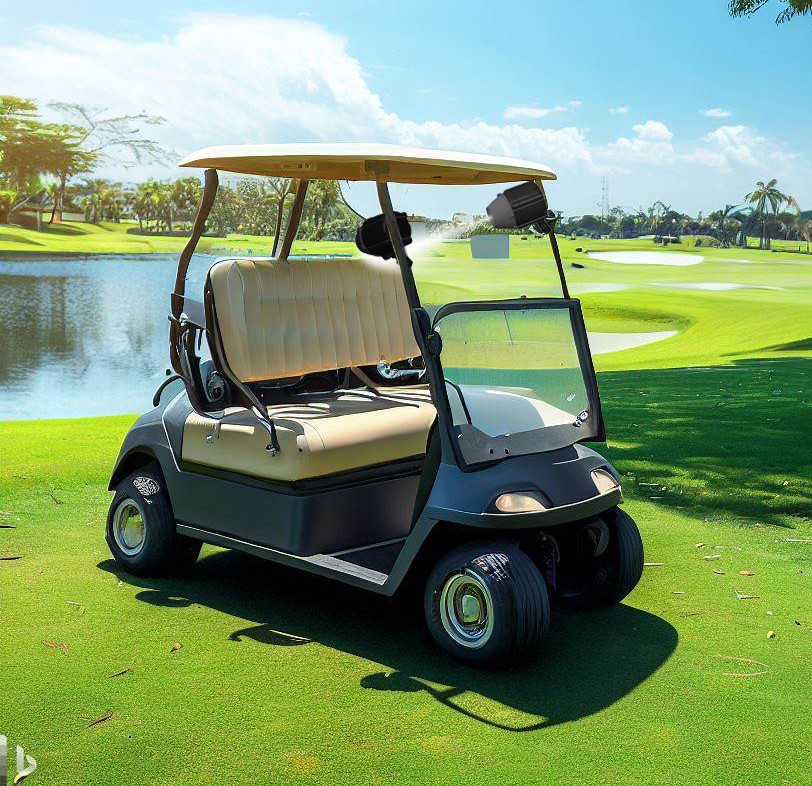 Evaporative Misting Cooler for Golf Carts ETG Japan 株式会社