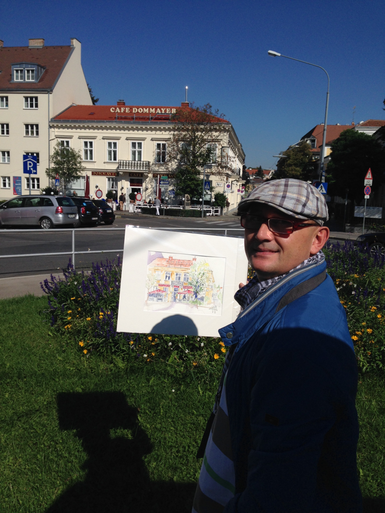 der auftraggeber mit dem café dommayer