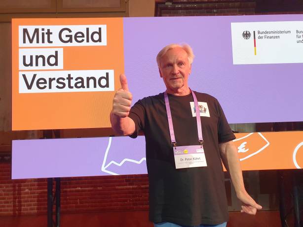 Vorstellen unserer Projekte auf dem "Festival der Finanzbildung" in Berlin am 15.10.2024 mit über 700 Besucher/innen  (Fotos: Bundesministerium der Finanzen/photothek)